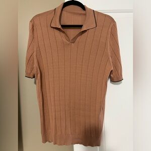 Brown Gran Sasso men’s polo